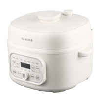 尚朋堂SUNPENTOWN IH电磁加热6L方形电饭煲黑色钛金属内胆机械操控预约功能液晶显示适合6-9人家庭使用