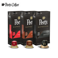 Peet's Coffee精选意式咖啡豆900g低酸醇香进口咖啡豆家庭装