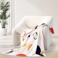 水星家纺冬季加厚暖绒毛毯大号超柔亲肤防滑设计家居保暖好物