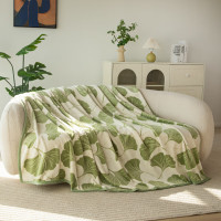 红蜻蜓超柔亲肤冬日加厚保暖毛毯大号羊毛材质触感舒适家居用品