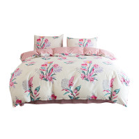 红蜻蜓春季床盖式多件套200×230cm棉质斜纹活性印花1m床床品套件轻柔舒适睡眠