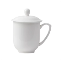 人在趣得 口径:8.2cm 杯高:9.5cm 可定制Logo 陶瓷杯