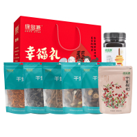 绿多源新年臻品干货枸杞蜂蜜礼盒1.21kg/盒