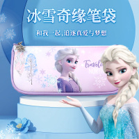 冰雪奇缘爱莎公主笔袋高颜值小学生女孩文具盒迪士尼铅笔盒