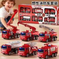 惯性消防车玩具3750