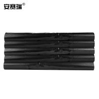 安赛瑞 一次性黑色塑料垃圾袋-NC M27010 便捷卫生随身携带设计