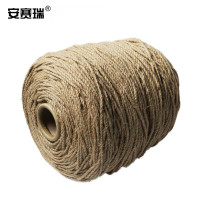 安赛瑞 麻绳 黄麻 绳粗直径6mm,长300米 约5kg 12522