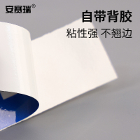 安赛瑞 流向箭头-自粘性乙烯材料,表面覆保护膜,蓝底白箭头,50×100mm,5张/包 15425