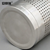 安赛瑞 不锈钢雨伞桶 雨伞收纳桶 酒店写字楼商场餐厅雨伞放置桶 不锈钢长伞收纳桶 银行邮局雨伞筒 13962
