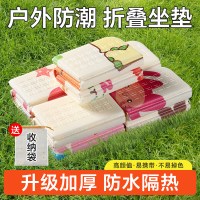 户外防潮垫坐垫地垫加厚防水旅行露营便携隔凉折叠垫子音乐节神器