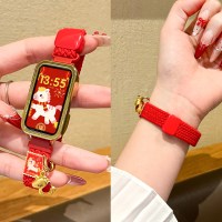[马上有钱]适用华为手环10表带9代红色8编织7磁吸nfc版替换带6/6pro智能荣耀表环109腕带女高级感配3139y