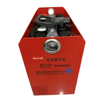 迅启 叉车蓄电池 80V560AH 40只/组 组