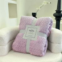 幻窕CA62法兰绒单人毛毯轻盈保暖办公午睡膝盖毯超柔四季适用