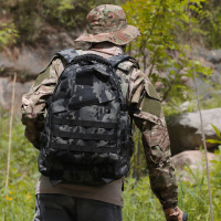 幻窕 CA33 户外迷彩登山包战术军迷双肩包大容量旅行包