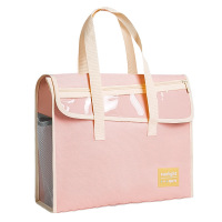 幻窕 CA55 大容量手提袋 A4资料收纳 加厚加宽学生补习袋 纺织包