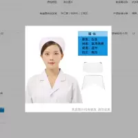 幻窕 WT149 护士帽子 燕尾帽女款帽类