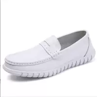 幻窕 WT404 真皮护士男鞋 医院白色工作鞋 防护鞋