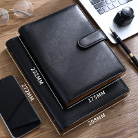 幻窕 B5商务笔记本本子办公会议记事本活页本万用手册 BJ964