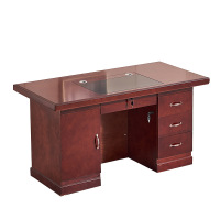 幻窕 CA205 油漆实木皮办公桌 简约现代老板经理主管员工位1.2米单人办公