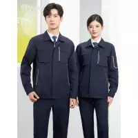 幻窕 车间作业人员服装 藏青色均码工装 AB027