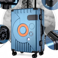 幻窕 蓝色 旅行箱 YN-1789