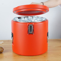 幻窕 CA178 304不锈钢保温桶30L大容量商用保温饭桶学校送餐汤桶菜桶运输桶