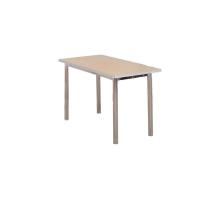 幻窕 CA235 不锈钢桌椅 学校食堂员工餐厅 餐桌椅分体组合桌