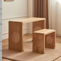 幻窕 WT082 全实木书法桌 国学培训教室多功能琴桌