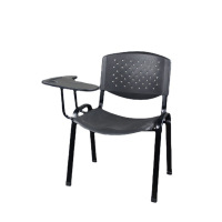 幻窕 简易可堆叠会议椅带桌板电脑椅塑料椅子商用办公椅培训椅带写字板 BJ115