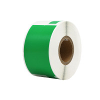 渝捷 YJ-05FGR-150 线缆标签 32mm*64mm+35mm 150片/卷 绿色