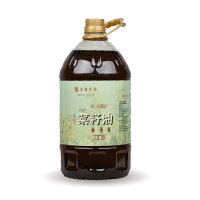 中垦飨味堂压榨菜籽油5L非转基因高油酸健康食用油家中常备大桶装