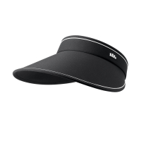 蕉下(beneunder)遮阳帽女太阳帽空顶帽防晒帽防紫外线遮脸时尚百搭UL569黑.