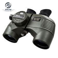 艾立仕Elvis高清防水双筒望远镜 HD 7X50 TC镜片BAK4棱镜机械罗盘独立对焦