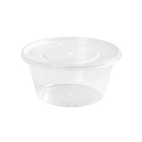 迈新美 一次性圆形餐盒 800ml*300套 1箱