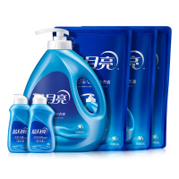 蓝月亮手洗洗衣液 风清白兰 1kg瓶*1+1kg*3+80g*2 内衣裤可用 温和易漂