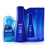 蓝月亮 至尊浓缩洗衣液4件套660g瓶+600g×2+500g 素雅兰香 快洗洗衣液