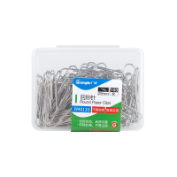 广博(GuangBo) W48120 100枚 29mm 曲别针 银色