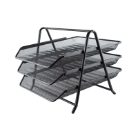 广博(GuangBo) W48118 三层 文件盘 黑