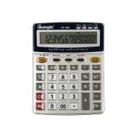 广博(GuangBo) NC-1683 12位语音型计算器 1台/个 银色