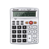 广博(GuangBo) NC-1681 语音计算器 1 台 灰色