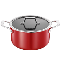 德世朗云璟系列珐琅汤锅(24cm) DP908-C24