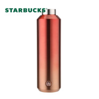 星巴克(Starbucks)杯子保温杯 墨绿色不锈钢保温杯便携水杯384ml