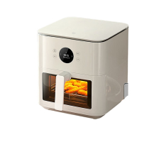 米家小米智能空气炸锅P1 家用多功能电炸锅 烤红薯薯条鸡翅免翻面 透明可视化 厨房台式大容量6.5升(榜单4