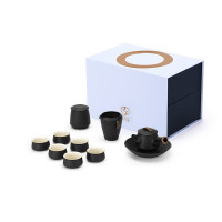 万仟堂(EDENUS)茶具套装陶瓷创意中式 汉风侯02·成套茶具