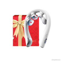 SKG腰部按摩仪 K5系列2代珍珠白+颈椎按摩仪K5系列3代 尊贵款 云镜白