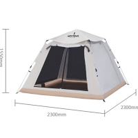 何大屋HDW1504四面露营帐篷