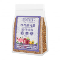 北京同仁堂 正宗老北京酸梅汤酸梅粉酸梅晶原材料原料包速溶固体冲调饮料 500g*3袋