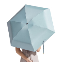 蕉下口袋系列五折伞-静谧蓝 单位:把