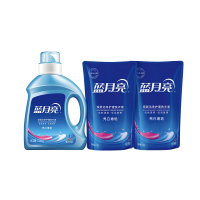 蓝月亮薰衣草亮白增艳洗衣液1.06kg+500g薰亮白增艳洗衣液袋*2 单位:套