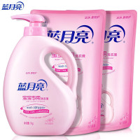 蓝月亮 宝宝洗衣组合:百合宝宝1kg+百合宝宝袋1kg*2 单位:套